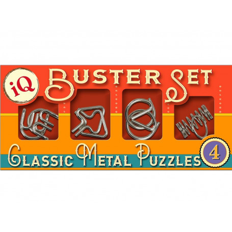 IQ BUSTER SET OF 4 METAL