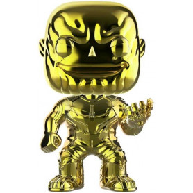 Infinity War - Thanos Yellow Chrome Pop!