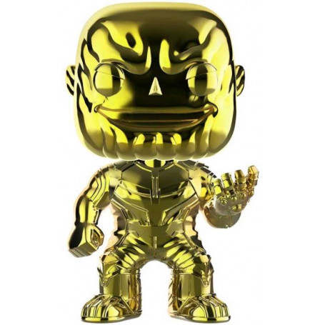 Infinity War - Thanos Yellow Chrome Pop!