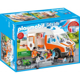 Playmobil - Ambulance with Flashing Lights
