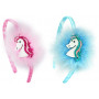 Pink Poppy Fluffy Unicorn Headband