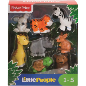FISHER PRICE - LP ANIMAL FIG 8PK AST