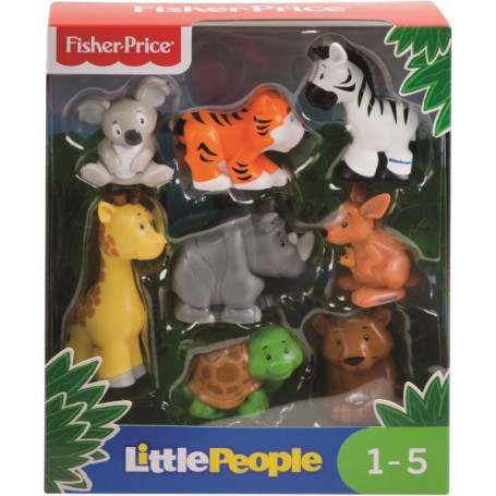 FISHER PRICE - LP ANIMAL FIG 8PK AST