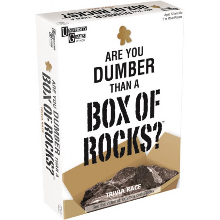Are You Dumber Than a Box of Rocks?