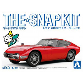 1/32 TOYOTA 2000GT (Solar Red)