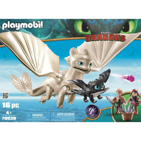 Playmobil Light Fury with Kids