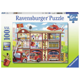 Rburg - Firehouse Frenzy Puzzle 100pc