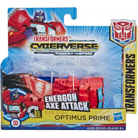 TRANSFORMERS CYBERVERSE 1 STEP OPTIMUS PRIME