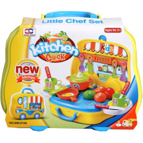 Kitchen Set in Wheel Carry Case