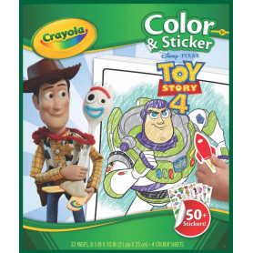 Toy Story 4 Color & Sticker