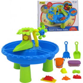 Round Sand & Water Play Table - Incs Sand Play Accs