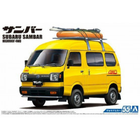 1/24 SUBARU TT1 SAMBAR HIGH-ROOF 4WD '80
