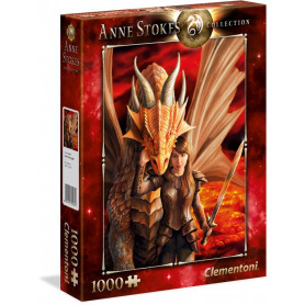 Clementoni Anne Stokes Inner Strength 1000 Jigsaw Puzzle
