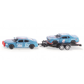 Siku - Dodge Charger w/Dodge Challenger SRT Racing - 1:55