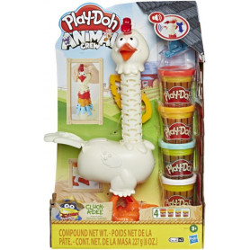 PLAY-DOH CLUCK A DEE FEATHER FUN CHICKEN