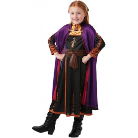 ANNA FROZEN 2 CLASSIC TRAVELLING COSTUME- SIZE 6-8