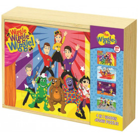 The Wiggles 4 in 1 Wooden Puzzle
