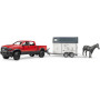 Bruder 1:16 RAM 2500 Wagon w/horse trailer
