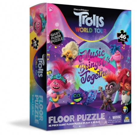 Trolls 2 Floor Puzzle Boxed 46pce (NEW)