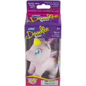 Doodle Bear Unicorn Clip-On