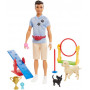 BARBIE - KEN  PLAYSET ASST