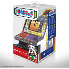 RETRO DIG DUG MICRO PLAYER 6" COLLECTABLE