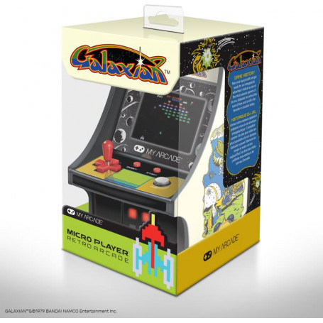 RETRO GALAXIAN MICRO PLAYER 6" COLLECTABLE