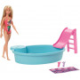 BARBIE POOL W/DOLL
