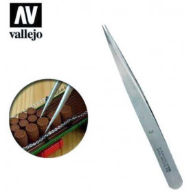 Vallejo T12003 Tools #3 Stainless steel tweezers