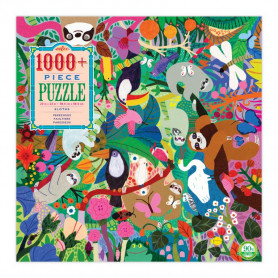 Eeboo 1008 Pc Sloths Puzzle