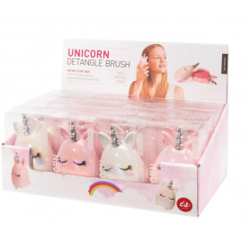 IS GIFT Unicorn - Detangle Brush (16/Disp)