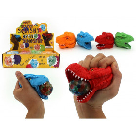 SQUISHY WATER ORBS DINOSAUR HEAD (4 ASSTD)