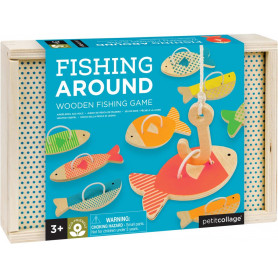 Fishing Around Wooden Fishing Game