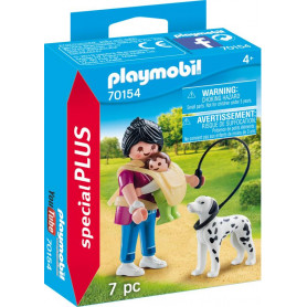 Playmobil - Mother with Baby and Dog