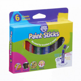 Little Brian Paint Sticks - Classic 6 pk