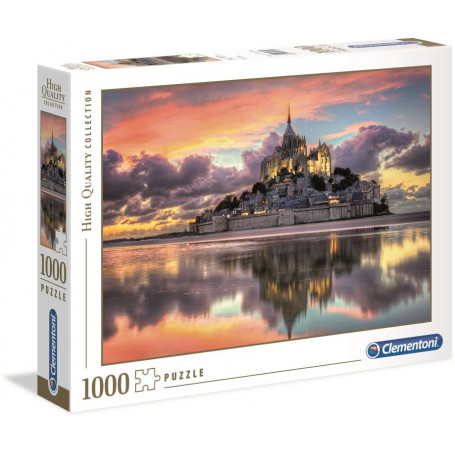 Clementoni 1000pce - Le Magnifique Mont Saint-Michel  (NEW)