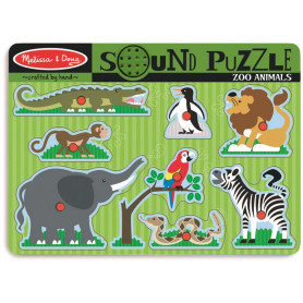 M&D - Zoo Animals Sound Puzzle - 8pc