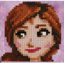 DIAMOND DOTZ FROZEN - MINI ANNA 10 X 10CM