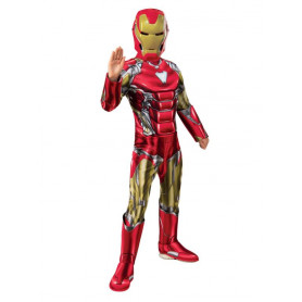 IRON MAN DELUXE AVG4 COSTUME - SIZE 3-5