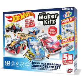 HOT WHEELS - MAKER KITZ: CHAMPIONSHIP SET (5 PACK)