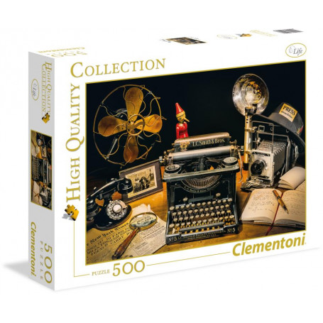 Clementoni 500pce - The Typewriter (NEW)