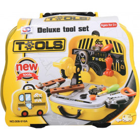 Tool Set w Wheely Carry Case