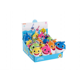 Baby Shark Plush Key Chain Asst In CDU
