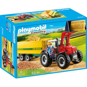 Playmobil - Tractor with Feed Trailer