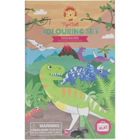 Colouring Set - Dinosaurs