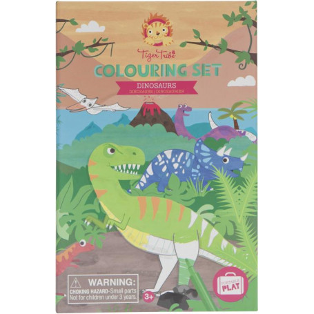 Colouring Set - Dinosaurs