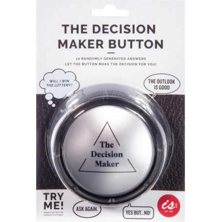 IS GIFT The Decision Maker Button
