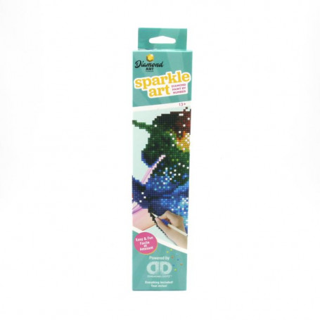 Diamond Art - Rainbow Ombre Unicorn