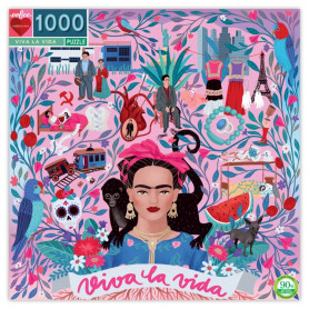 Eeboo - Puzzles 1000 Pc Puzzle - Viva La Vida