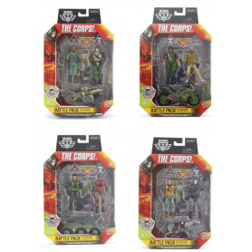 THE CORPS! BATTLE PACK - 2 FIGURE SET (4 STYLES ASSORTED)